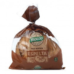 BIOCOP PAN RUSTICO BLANDO ESPELTA 350G