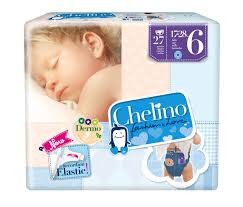 CHELINO PAÑAL INFANTIL TALLA 6 (17-28 KG) 12 UDS