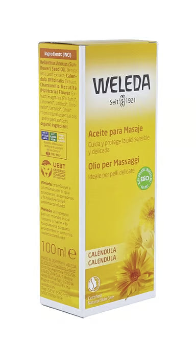 WELEDA ACEITE DE MASAJE CON CALENDULA 100 ML