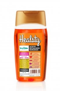 HEALSTY+ ACEITE DE SALMON GATOS 150ML