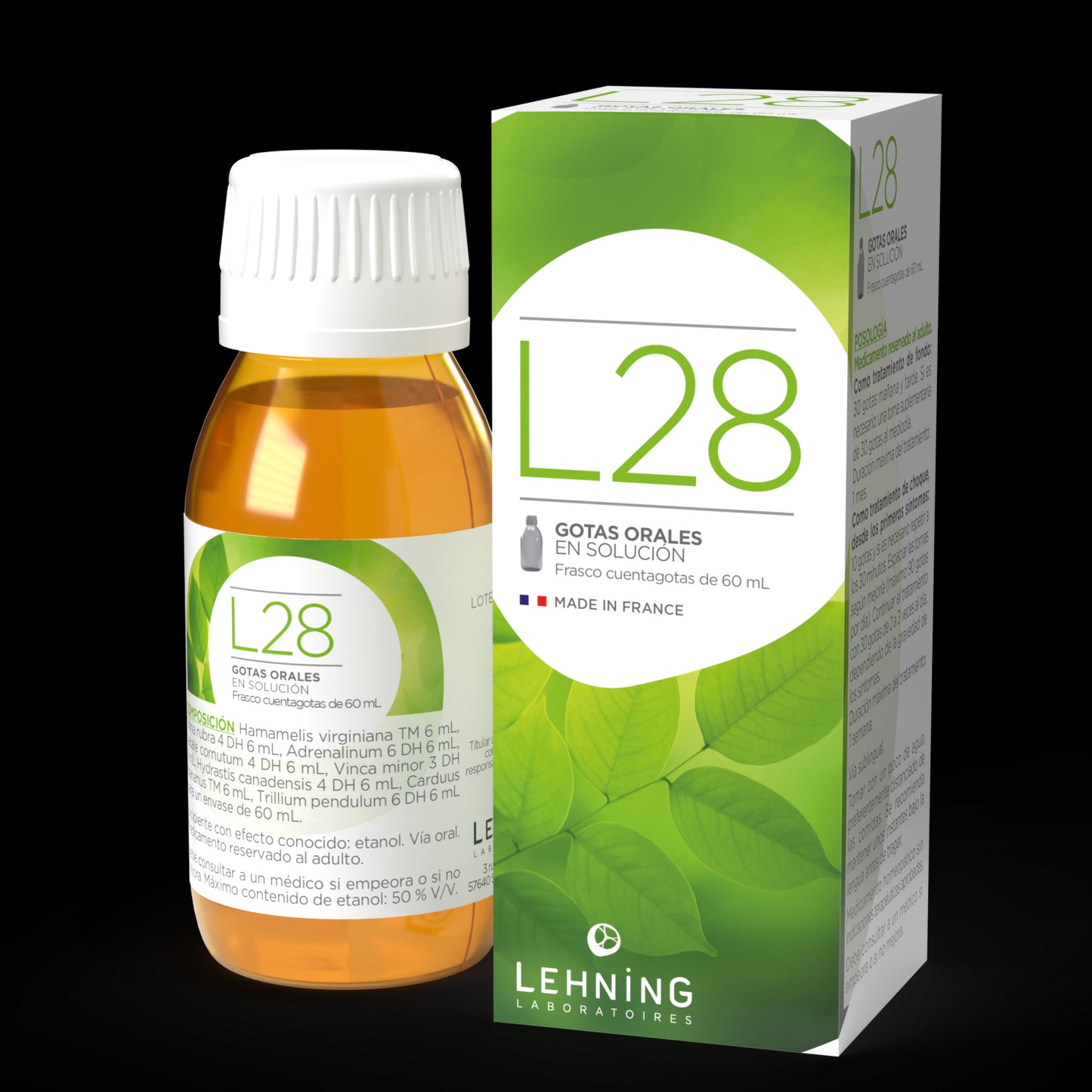 LEHNING L28 TRASTORNOS VENOSOS 60ML