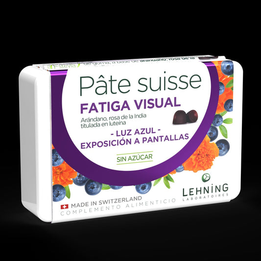 PATE SUISSE FATIGA VISUAL 40 CARAMELOS